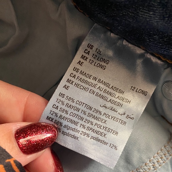 Style & Co. Women's Blue Straight Leg Jeans - Picture 6 of 9